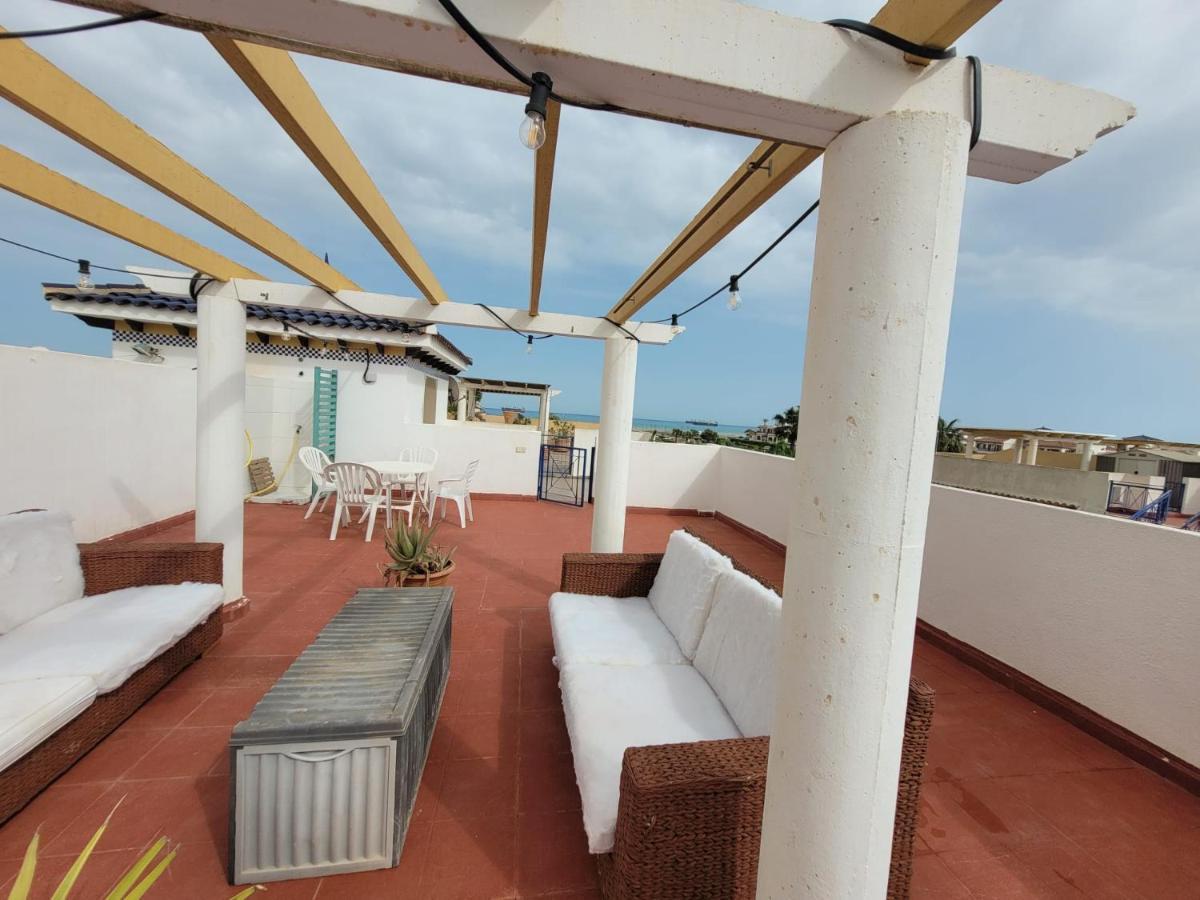 Apartamento con terraza y piscina a 300m de playa Vera Exterior foto